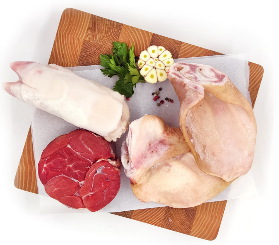 Դոնդողի հավաքածու (Холодец) խոզի միս