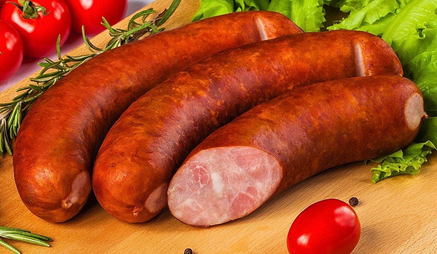 Երշիկ տավարի և խոզի մոցառելլայով